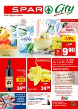 Interspar nabdka Spar City od 16.1.2013, strana 1 