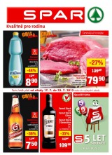 Interspar nabdka Spar od 17.7.2013, strana 1 