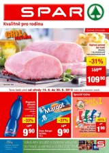 Interspar nabdka Spar od 14.8.2013, strana 1 